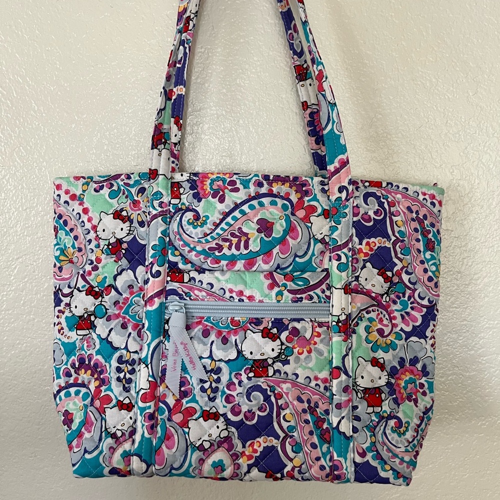 Vera Bradley Hello Kitty Paisley Tote Bag